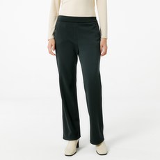 JAJU(자주) 여성용 올데이 기모 브러시드 부츠컷 팬츠