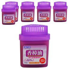 EMO 香樟油 驅除蟑螂 淨化空氣, 樟腦香, 150g, 6個