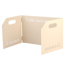 12라운드 휴대용 가스버너 바람막이 3단, 아이보리, 1개