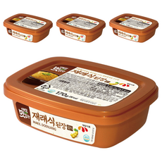 매일식품 매일 맛있는 재래식 된장, 170g, 4개