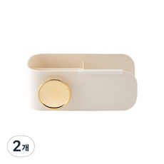 에버하우스 골드 포인트 드라이기 거치대, 베이지, 2개