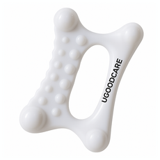 Yugoodcare 陶瓷臉部身體刮痧按摩器, 1個, 白色