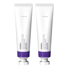 쿤달 시어 버터 & 마카다미아 퓨어 핸드크림 화이트 머스크, 50ml, 2개