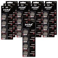 힘 리튬이온 코인건전지 CR2032, 4개입, 10개