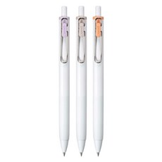 Uni 三菱 ball ONE 鋼珠筆 京都優雅限定版 0.5mm UMN-S-05 3色, 優雅MY 白色, 1組