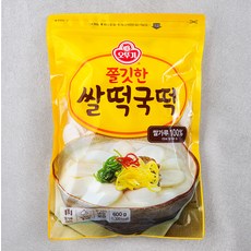 오뚜기 우리쌀 떡국떡, 600g, 1개