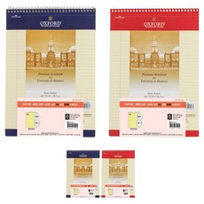 OXFORD 18000 WOW A4上翻式線圈筆記本 90張黃色內頁, 隨機出貨, 4個