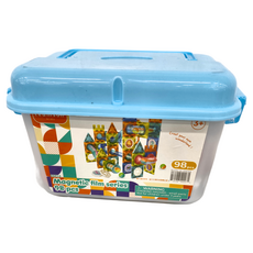 TEAMSON 魔法拚搭磁力片, 98片組, 1組