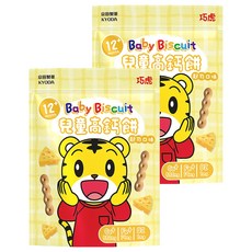 KYODA 京田製菓 巧虎兒童高鈣餅乾 12+月, 起司, 65g, 2包