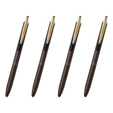 Zebra Sarasa Grand Vintage 圓珠筆 0.5 毫米, 棕灰色, 4個