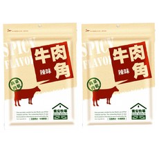 喬安牧場 辣味牛肉角 台灣製造, 140g, 2包