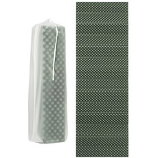 코멧 백패킹 접이식 1인용 발포 캠핑매트, 올리브