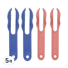 다크니스 일제 플라스틱 족집게 4p, 5개