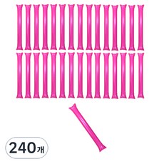 마켓감성 응원봉 풍선, 로즈레드, 240개