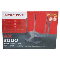 MERCUSYS 水星網路 無線雙頻 Wi-Fi 6 路由器 原廠保固, MR80X, 1個