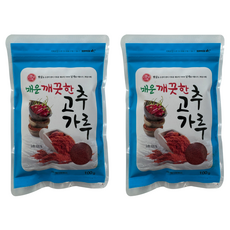 해가원 매운 깨끗한 고추가루, 100g, 2개