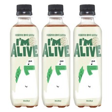 I'M ALIVE 原味康普茶, 360ml, 3瓶