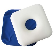 感恩使者 功能釋壓坐墊 PU乳膠坐墊, 藍色