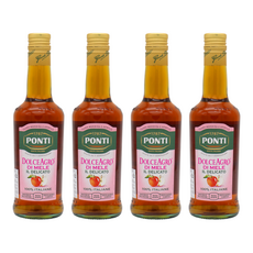 PONTI 蘋果醋, 500ml, 4個