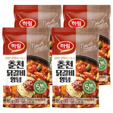 Harim 春川辣炒雞醬料, 4個, 180g