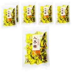 高麗人蔘風味糖 台灣產, 110g, 6袋
