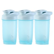 經典手提直飲搖搖杯 運動便攜 加厚杯身 500ML, 藍色, 3個