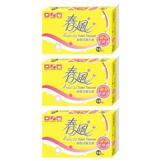 春風 抽取衛生紙 雙層 100張, 10包, 3袋