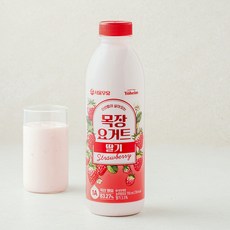 서울우유 신선함이 살아있는 목장요거트 딸기, 750ml, 1개입, 1개