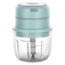 妃妃嚴選 電動蒜泥機 玻璃款, 綠色, 300ml, 1個