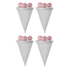 Noblemoon 滾筒洗衣機洗衣濾網 4入, 粉紅色, 1個