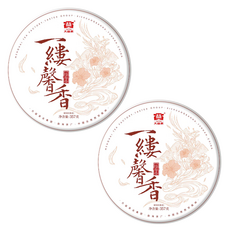 대익차 보이차 일루형향, 357g, 2개, 1개입