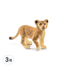 schleich 史萊奇 幼獅公仔 SL14813, 3個