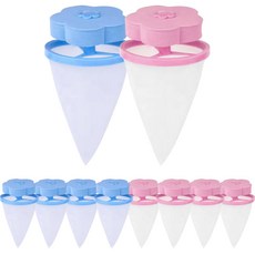 Narwell 花朵洗衣機棉絮過濾網 混合組合, 混合顏色, 10個