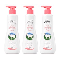 Leivy 羊奶身體潤膚乳, 350ml, 3瓶