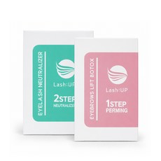 Lash UP 睫毛眉毛燙髮劑 STEP1 + STEP2 套組, 10套