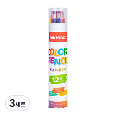 GOKEI 彩色鉛筆 美術用品, 12色, 3套