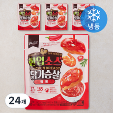맛있닭 한입 소스 닭가슴살 짬뽕 (냉동), 100g, 1개입, 24개