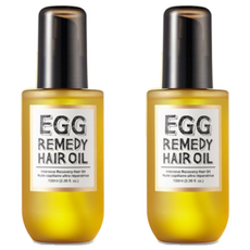 투쿨포스쿨 에그 레미디 헤어 오일, 100ml, 2개