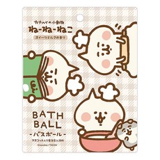 日本 nol 卡娜赫拉的小動物麵包篇入浴球, 50g, 1個