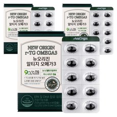 rTG Omega-3膠囊, 60顆, 3盒