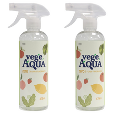 vege AQUA 蔬果清潔劑, 475ml, 2瓶