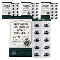 rTG Omega-3膠囊, 60顆, 4盒