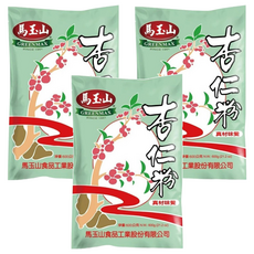 馬玉山 杏仁粉 真材味覺 奶素食 即溶, 600g, 3包