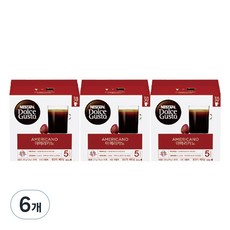 돌체구스토 아메리카노 캡슐커피, 7.9g, 30개입, 6개