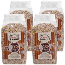 MEGA HARVEST 德國什錦水果榛果穀片, 1kg, 4包