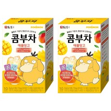 담터 포켓몬 콤부차 애플망고, 5g, 10개입, 2개