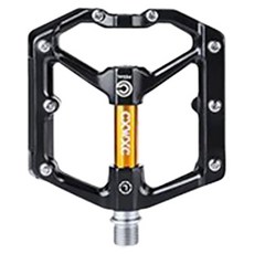 CXWXC 930 自行車平踏 MTB 單速車 公路車 輕量踏板 超精密CNC加工, 金色