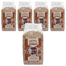 MEGA HARVEST 德國什錦水果榛果穀片, 1kg, 5包