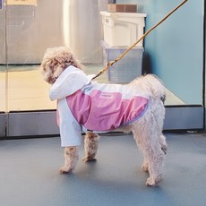 Leto 狗狗防風雨衣, 1個, 白色