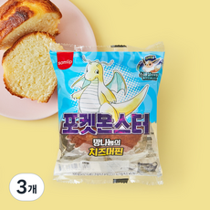 삼립 포켓몬 망나뇽의 치즈머핀, 100g, 3개, 1개입